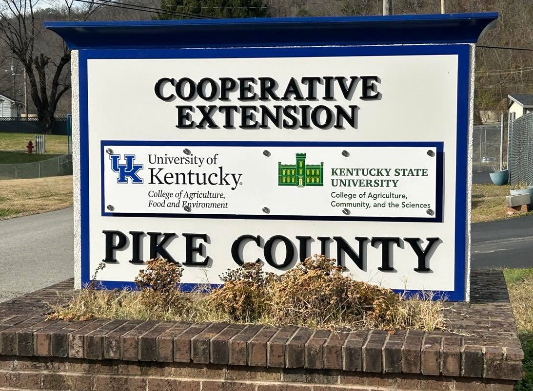 Pike County Extension Office sign