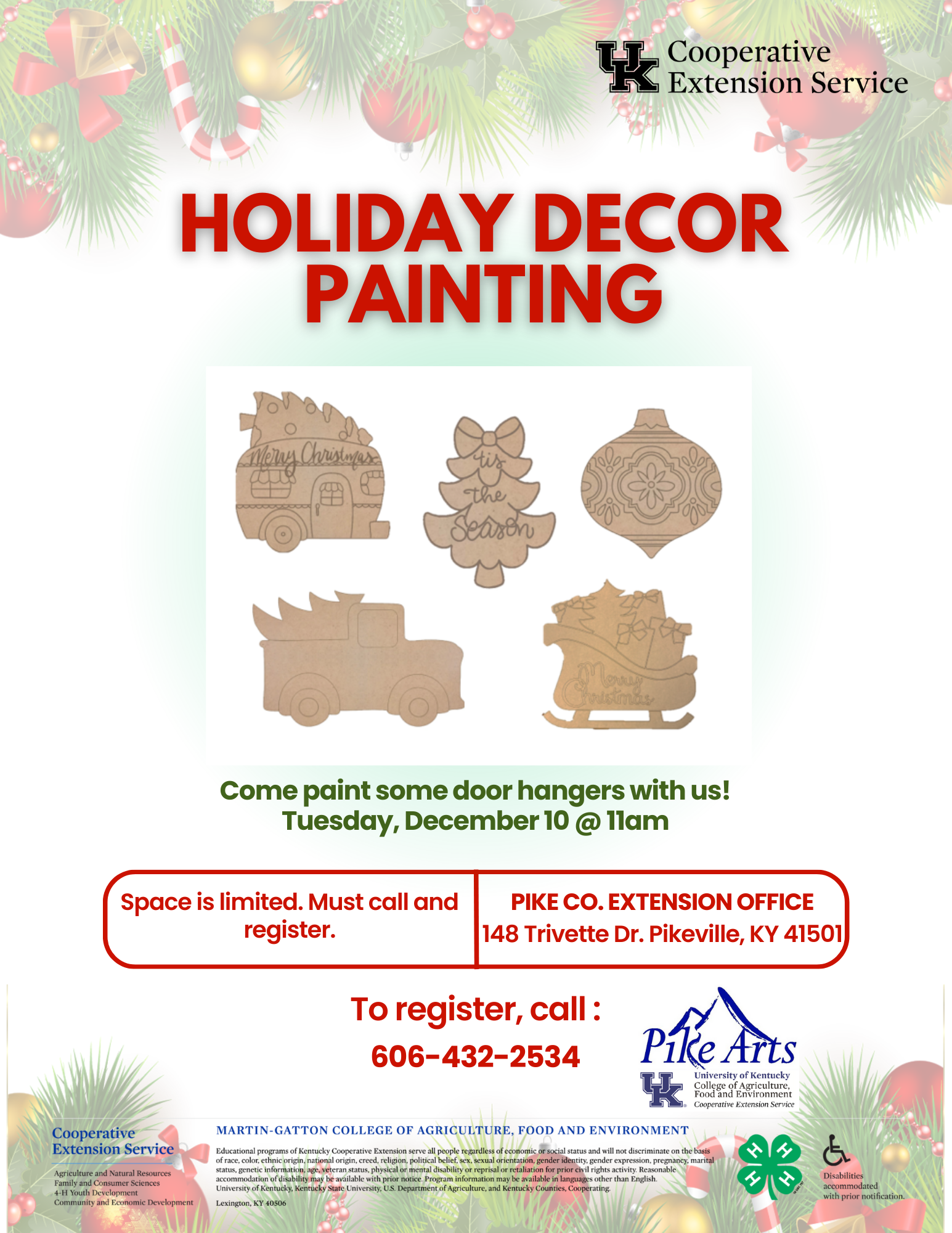 Holiday Decor Painting