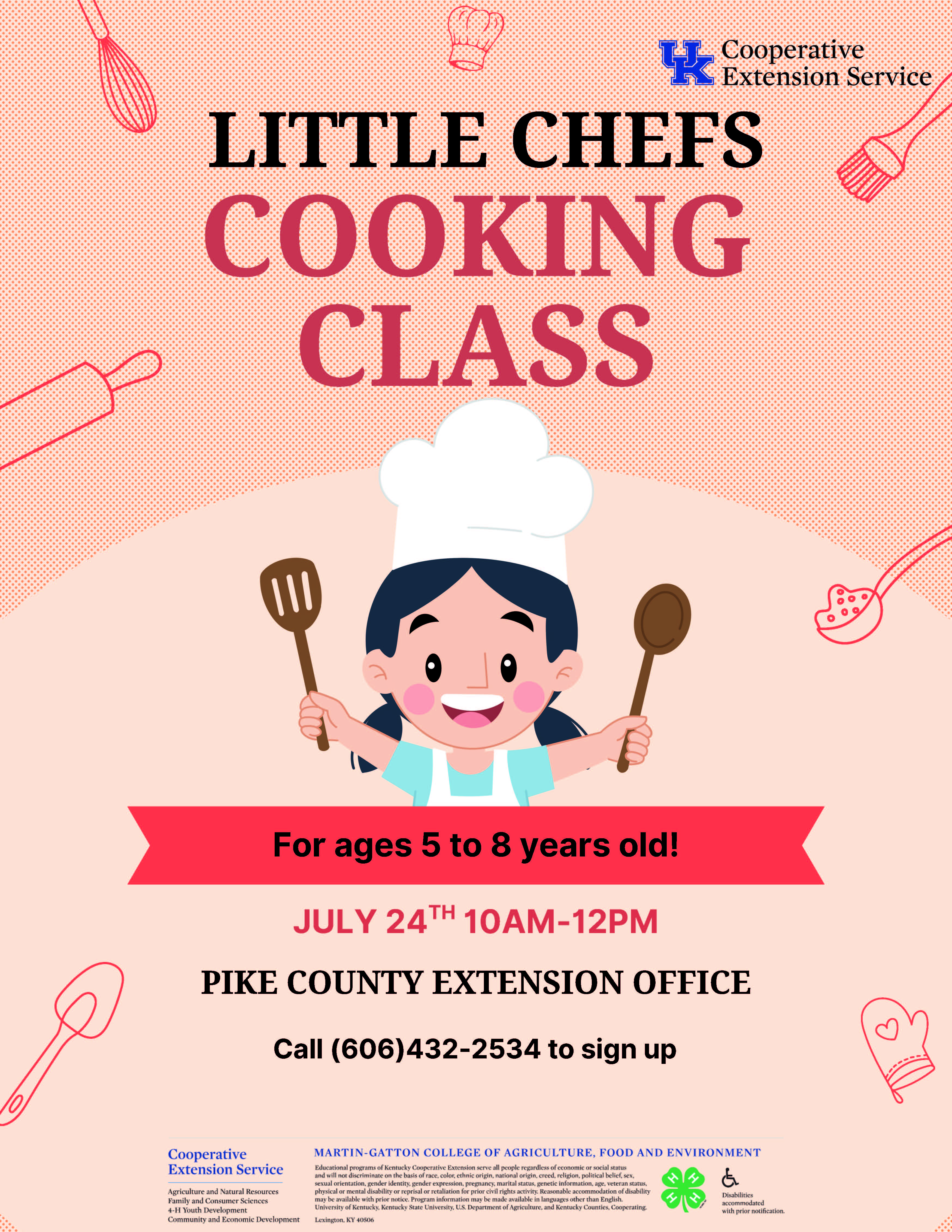 little chefs flyer
