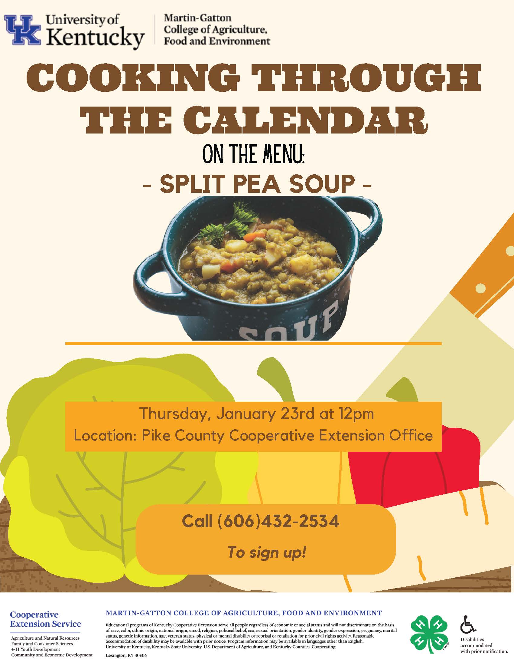 Split Pea Soup Flyer