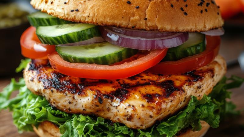 chicken burger