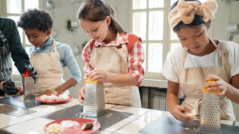 Kids cooking